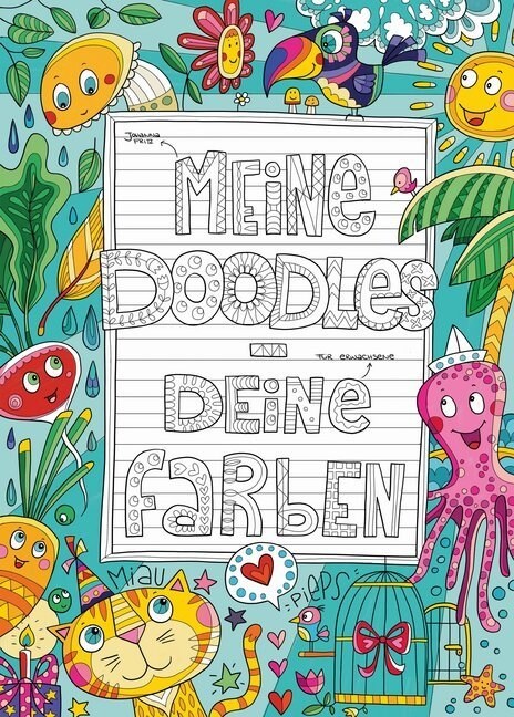 Meine Doodles - Deine Farben (Paperback)