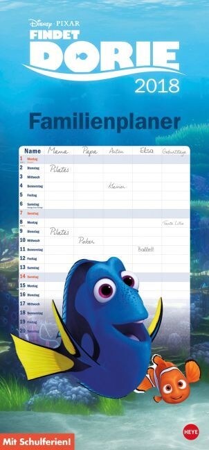 Findet Dorie Familienplaner 2018 (Calendar)