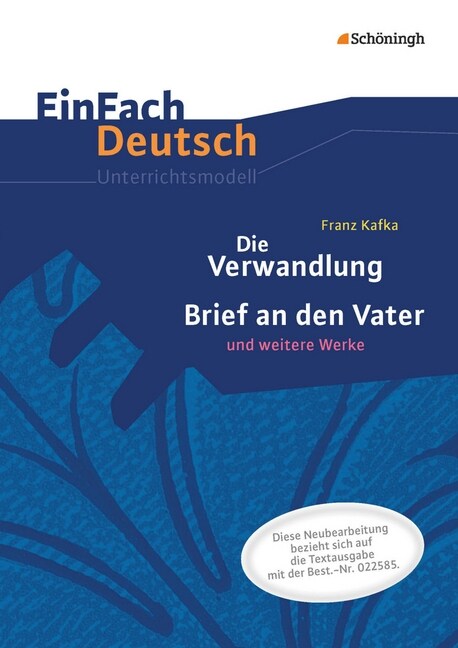 Franz Kafka Die Verwandlung, Brief an den Vater und weitere Werke (Paperback)