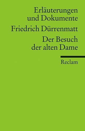 Friedrich Durrenmatt Der Besuch der alten Dame (Paperback)