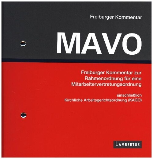 Freiburger Kommentar MAVO, m. CD-ROM, zur Fortsetzung (Loose-leaf)