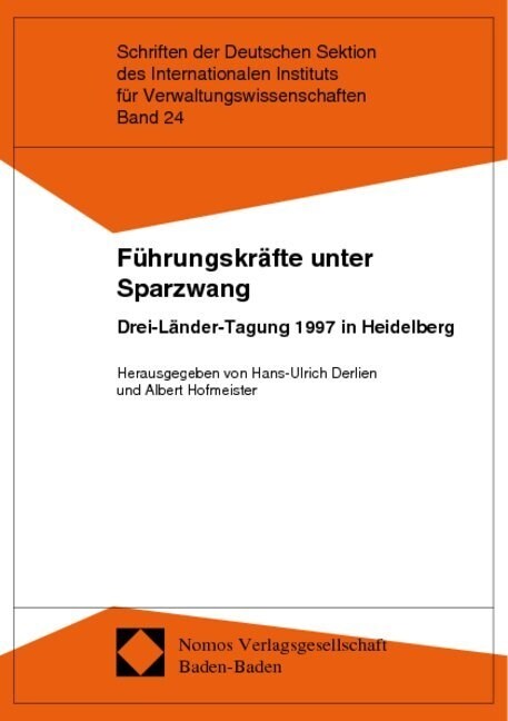 Fuhrungskrafte unter Sparzwang (Paperback)