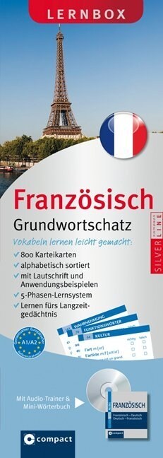 Franzosisch Grundwortschatz, Lernbox (Cards)