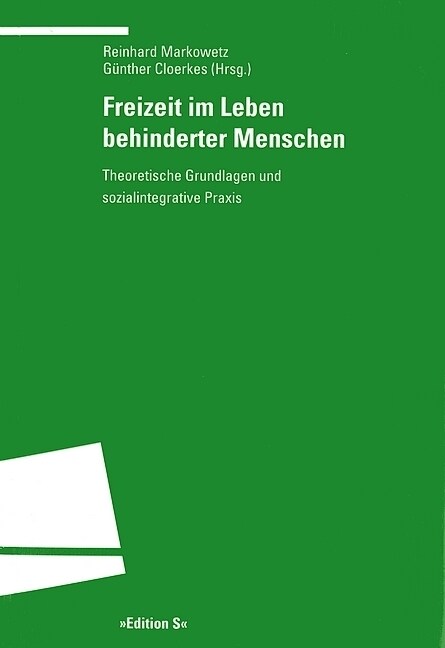 Freizeit im Leben behinderter Menschen (Paperback)