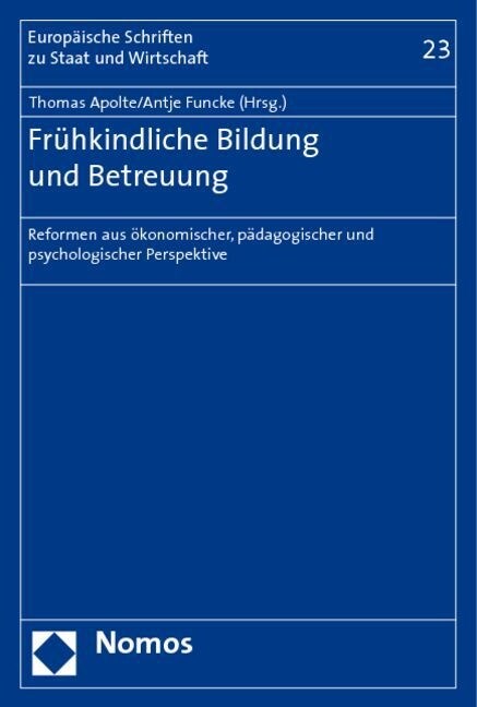 Fruhkindliche Bildung und Betreuung (Paperback)