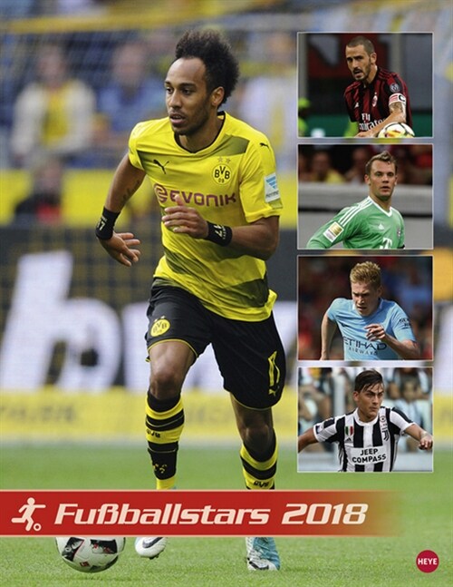 Fußball Superstars Posterkalender - Kalender 2018 (Calendar)