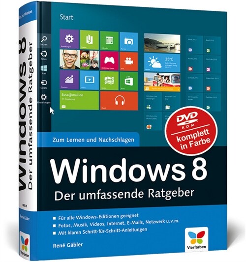 Windows 8 - Der umfassende Ratgeber, m. DVD-ROM (Hardcover)