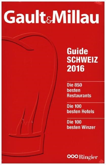 Gault&Millau Guide Schweiz 2016 (Paperback)