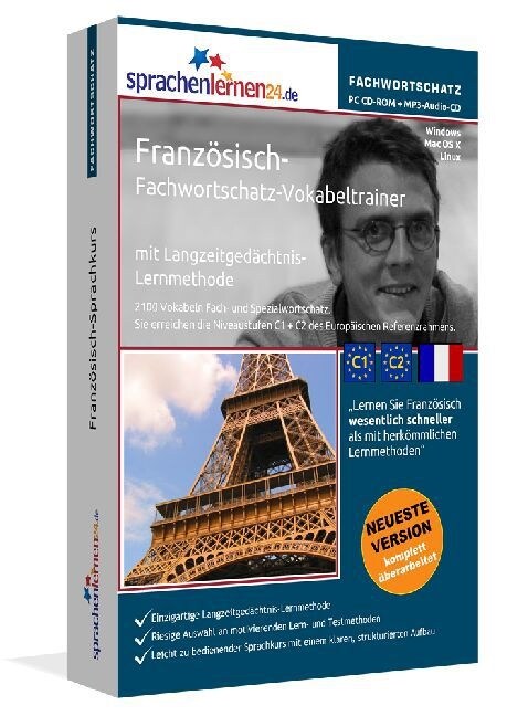 Franzosisch-Fachwortschatz-Vokabeltrainer, PC CD-ROM m. MP3-Audio-CD (CD-ROM)