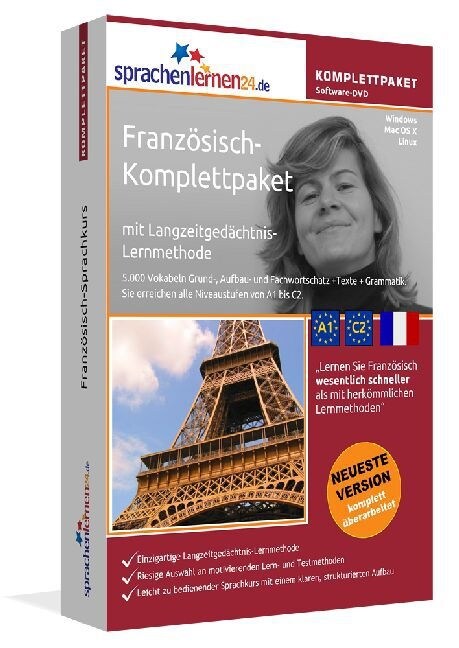 Franzosisch-Komplettpaket, DVD-ROM (DVD-ROM)