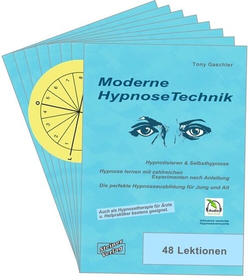 Moderne Hypnose-Technik, 8 Hefte u. Audio-CD (Paperback)