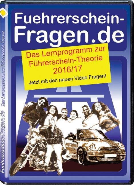 Fuehrerschein-Fragen.de, 1 DVD-ROM (CD-ROM)