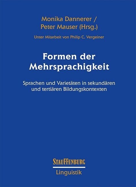 Formen der Mehrsprachigkeit (Paperback)