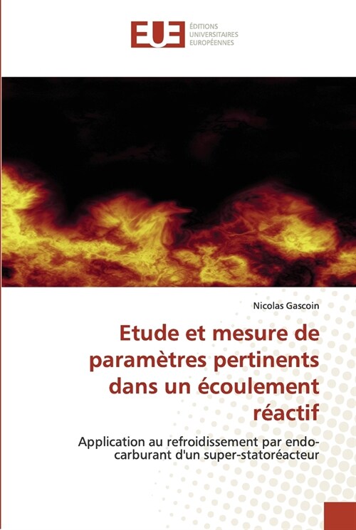 Etude et mesure de param?res pertinents dans un ?oulement r?ctif (Paperback)