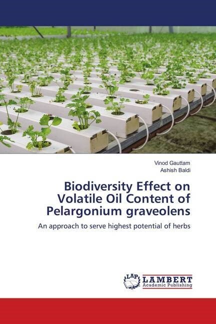 Biodiversity Effect on Volatile Oil Content of Pelargonium graveolens (Paperback)