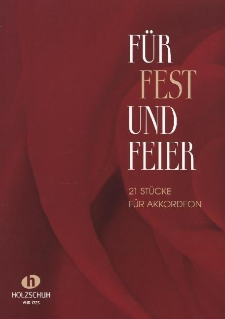 Fur Fest und Feier, fur Akkordeon (Sheet Music)