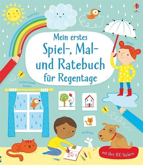 Mein erstes Spiel-, Mal- und Ratebuch fur Regentage (Paperback)