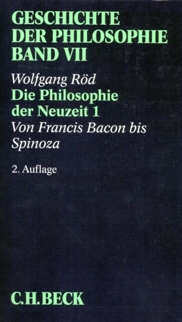 Die Philosophie der Neuzeit. Tl.1 (Paperback)