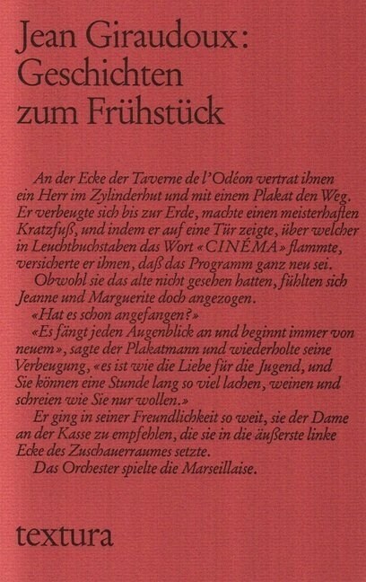 Geschichten zum Fruhstuck (Paperback)