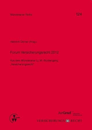 Forum Versicherungsrecht 2012 (Paperback)