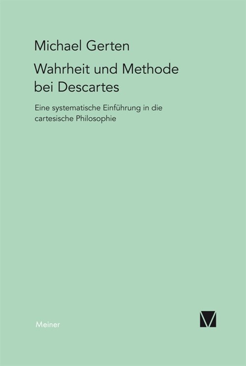 Wahrheit und Methode bei Descartes (Paperback)