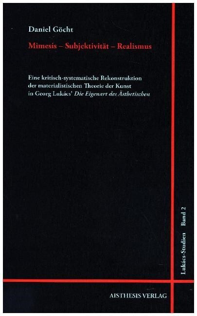 Mimesis - Subjektivitat - Realismus (Paperback)