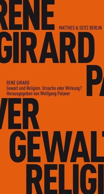 Gewalt und Religion (Paperback)