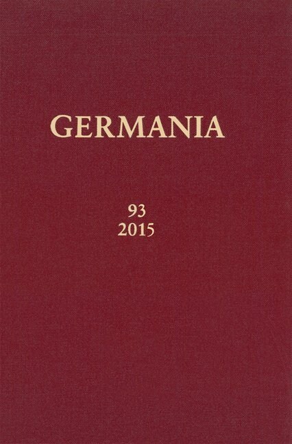 GERMANIA. Jg.93/2015 (Hardcover)