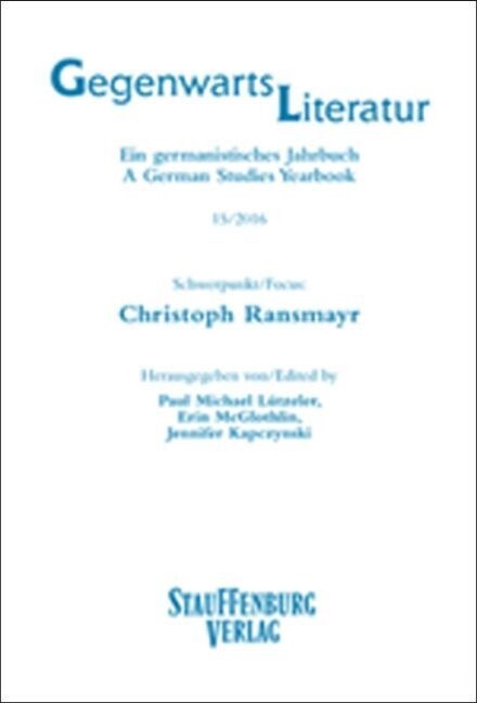 Schwerpunkt/Focus: Christoph Ransmayr (Paperback)