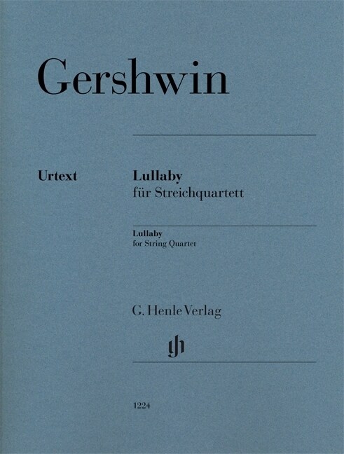 Lullaby fur Streichquartett, Stimmensatz (Sheet Music)