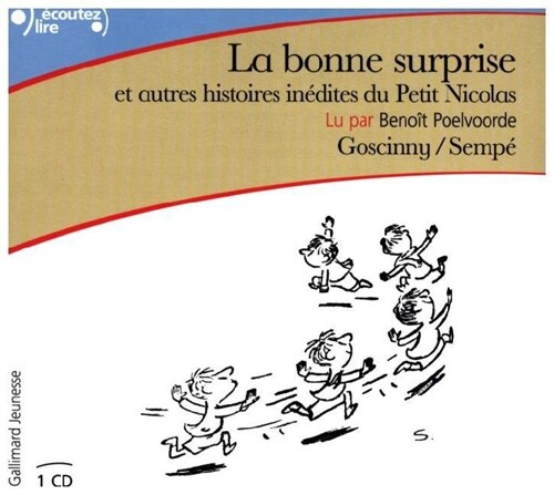 La bonne blague et autres histoires inedites du Petit Nicolas, 1 Audio-CD (CD-Audio)