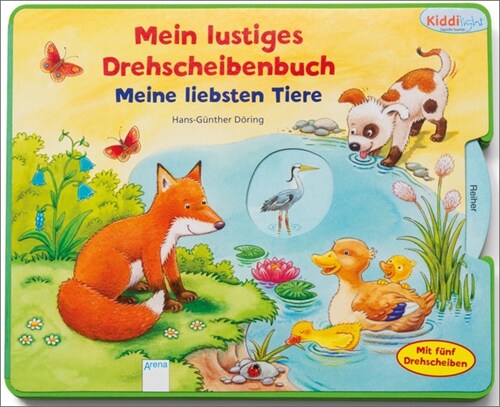 Mein lustiges Drehscheibenbuch - Meine liebsten Tiere (Board Book)