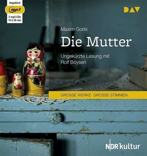 Die Mutter, 2 MP3-CDs (CD-Audio)