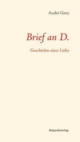 Brief an D. (Hardcover)