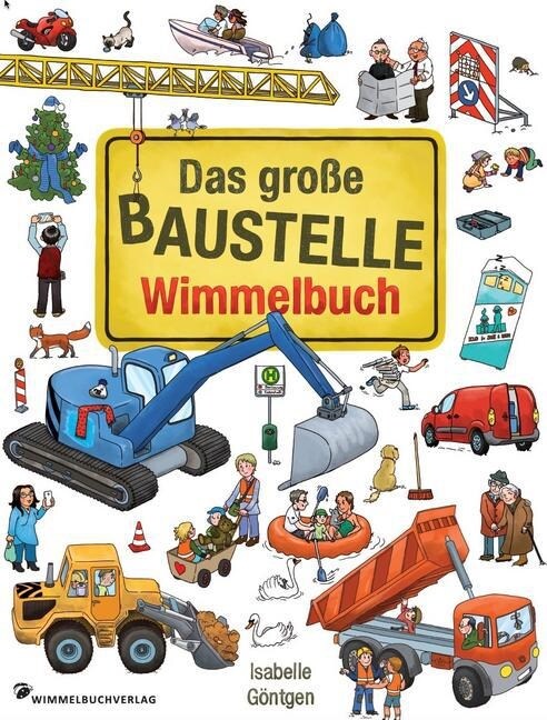 Das große Baustelle Wimmelbuch (Board Book)