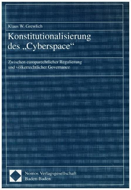 Konstitutionalisierung des Cyberspace (Paperback)
