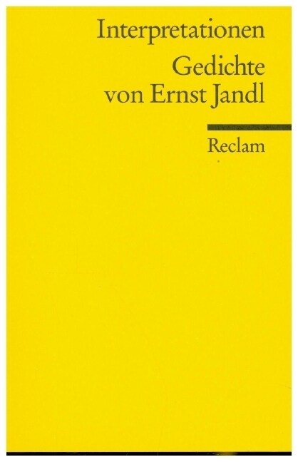 Gedichte von Ernst Jandl (Paperback)