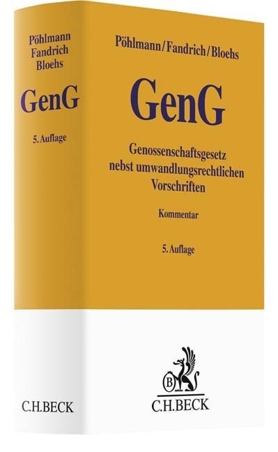 Genossenschaftsgesetz (GenG), Kommentar (Hardcover)