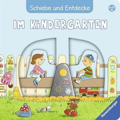 Schiebe und Entdecke: Im Kindergarten (Board Book)