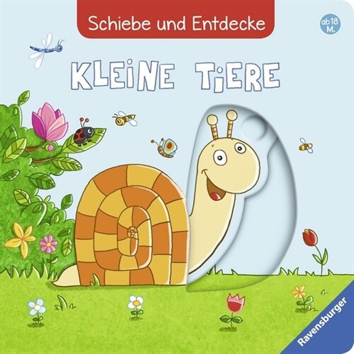 Schiebe und Entdecke: Kleine Tiere (Board Book)