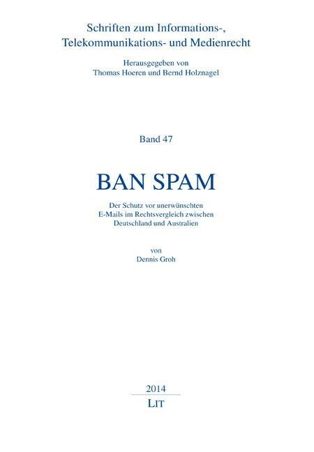 BAN SPAM (Paperback)