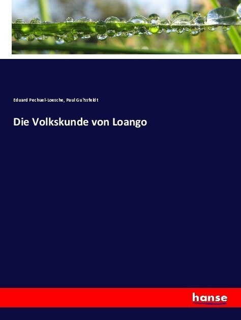 Die Volkskunde von Loango (Paperback)