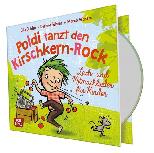 Poldi tanzt den Kirschkern-Rock, 1 Audio-CD (CD-Audio)