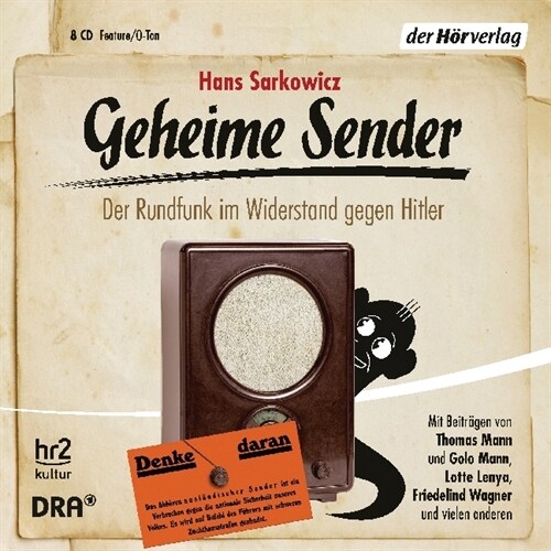 Geheime Sender, 8 Audio-CDs (CD-Audio)