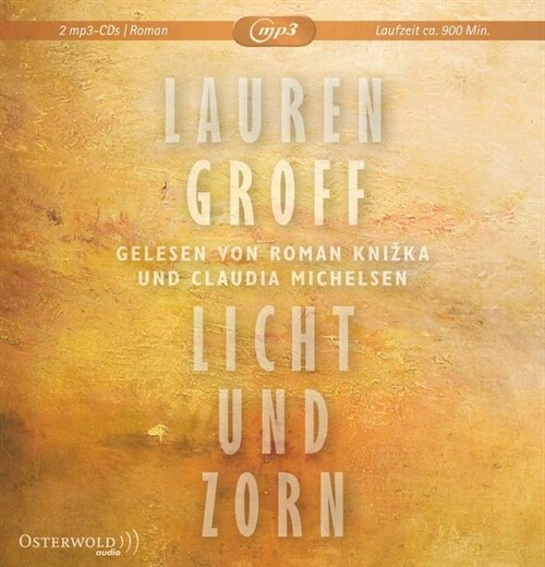 Licht und Zorn, 2 MP3-CDs (CD-Audio)