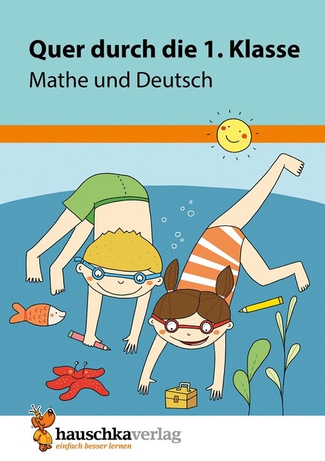 Quer durch die 1. Klasse, Mathe und Deutsch - Ubungsblock (Paperback)