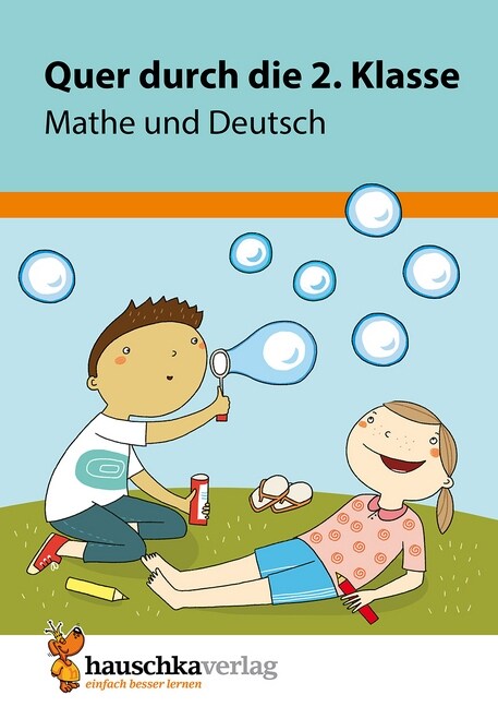 Quer durch die 2. Klasse, Mathe und Deutsch - Ubungsblock (Paperback)