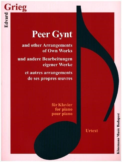 Peer Gynt (Sheet Music)