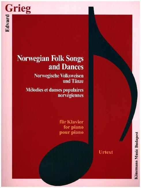 Norwegian Folk Songs and Dances (Sheet Music)