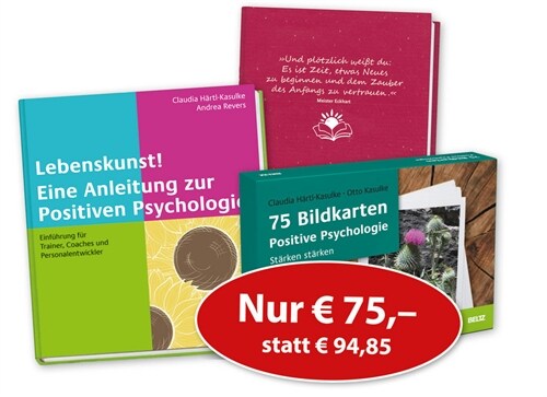 Lebenskunst! Eine Anleitung zur Positiven Psychologie, 75 Bildkarten Positive Psychologie und Mein Erfolgstagebuch (Book)